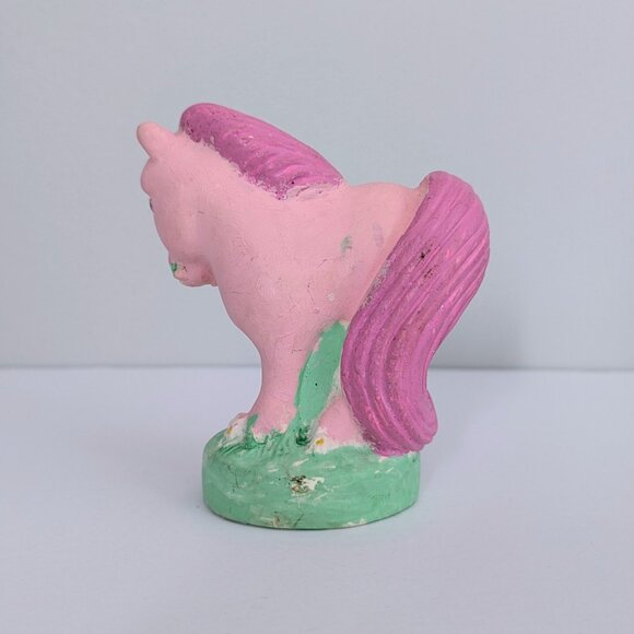 Rare 1980s My Little Pony Peachy Paint-A-Figure - Glows In UV - Picture 4 of 7